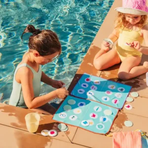 Toalla-de-Juego-Bingo-jugando-en-la-piscina