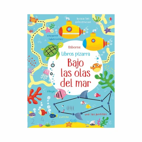 Usborne-libros-pizarra-bajo-las-olas-del-mar-portada