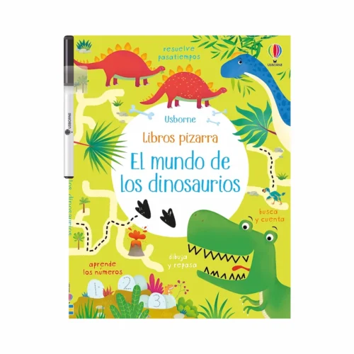 Usborne-libros-pizarra-el-mundo-de-los-dinosaurios-portada