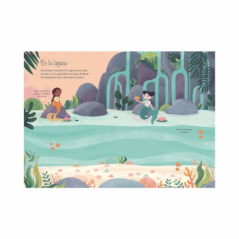 Usborne-mi-pequeno-libro-de-pegatinas-sirenas-ejemplo-pagina