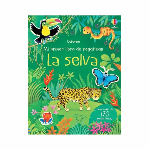 Usborne-mi-primer-libro-de-pegatinas-la-selva-portada