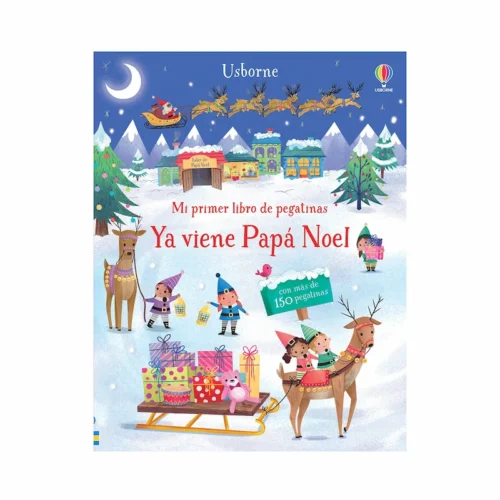 Usborne-mi-primer-libro-de-pegatinas-ya-viene-papa-noel-portada