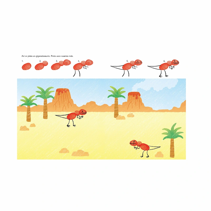 Usborne-pinta-con-los-dedos-dinosaurios-pagina-ejemplo