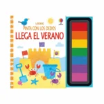 Pinta con los dedos Llega el Verano